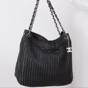 CHANEL Woven Braided Caviar Leather bag
